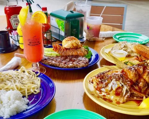 seafood dishes waterfront restaurant